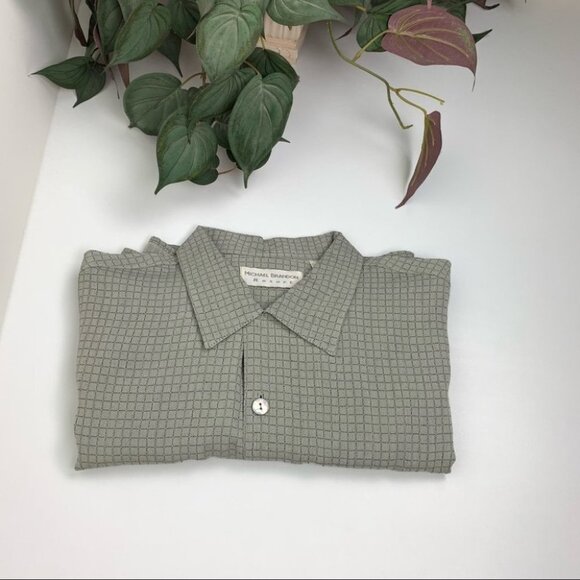 MICHAEL Brandon Resort Short Sleeve Button Up XL - Picture 4 of 4